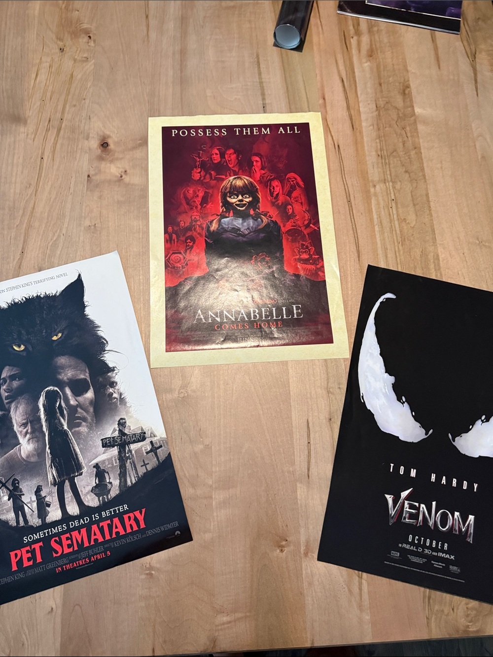Annabelle Comes Home Red Horror Art Print